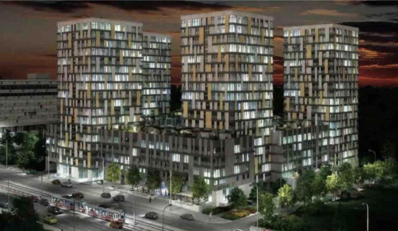 Residence Garden Tower S Balkonem, Garaz Prague Exterior photo